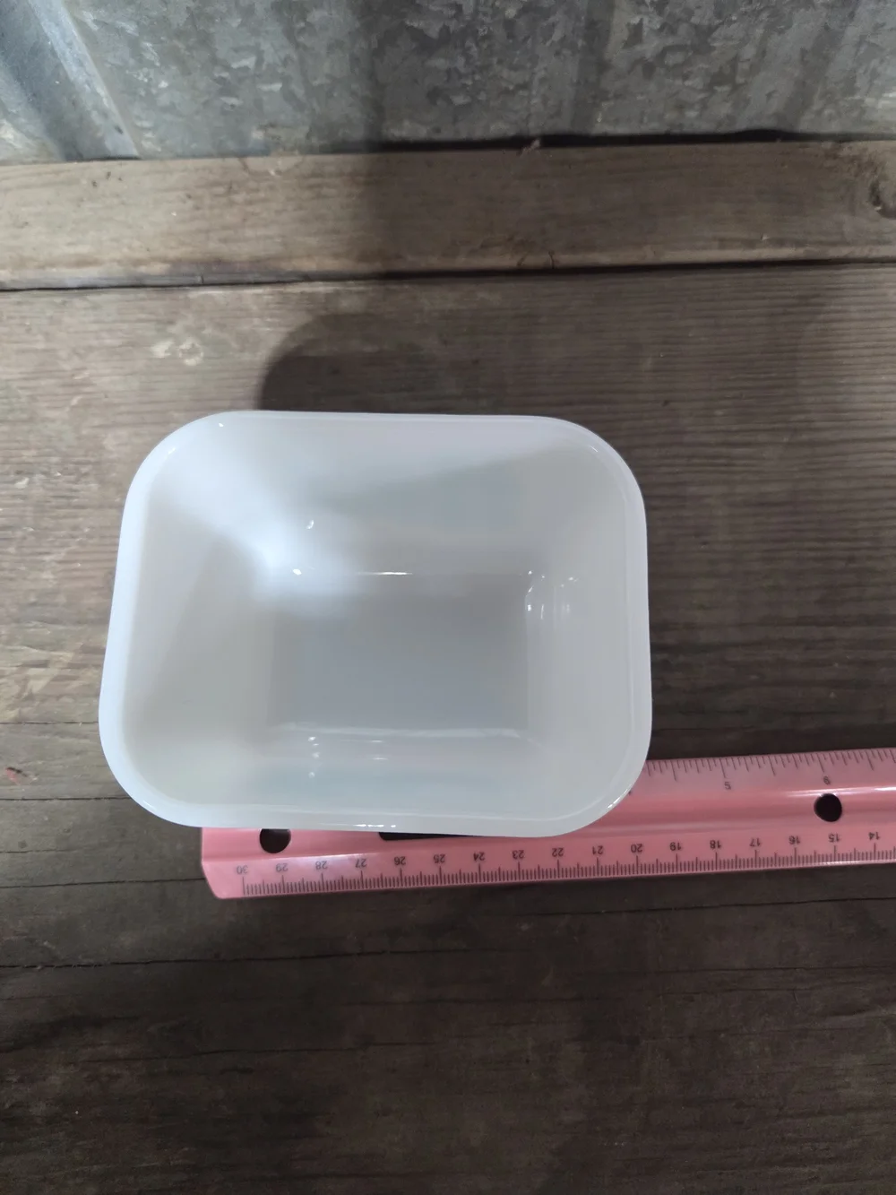 Vintage Pyrex Butterprint 501 Refrigerator Dish with Lid